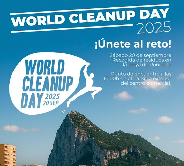 Cartel de la jornada de limpieza