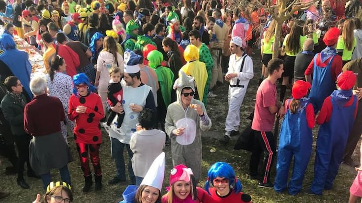 Antonio Araguás, miembro de la Asociación A Redolada de La Fueva