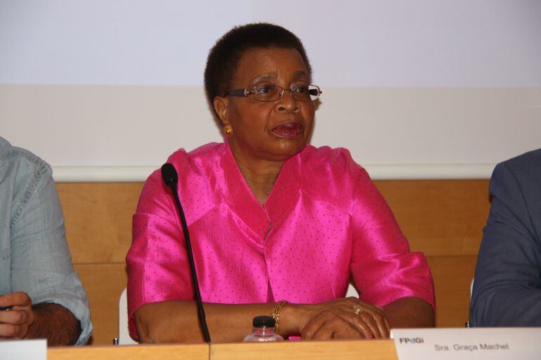 Graça Machel a Girona