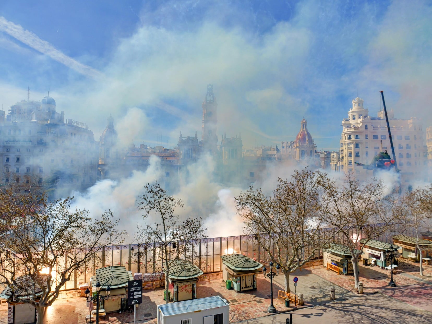 Mascletà 12 de marzo de 2026. Fallas de València. Pirotecnia Alpujarreña.