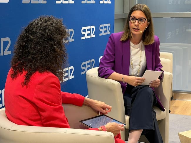 María Nanclares, concejala de Empleo del Ayuntamiento de Vitoria-Gasteiz, en los 'Encuentros SER Euskadi'