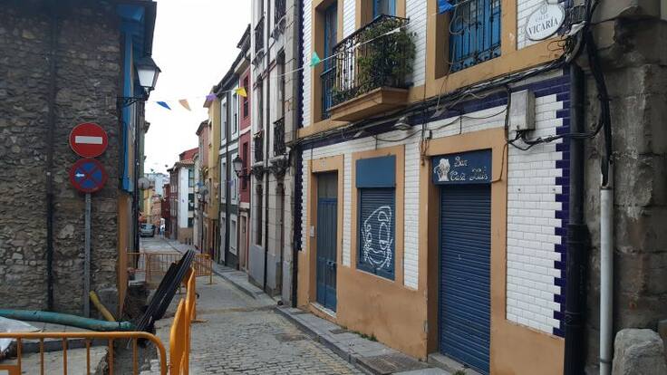 Comienzan las obras en la calle Vicaría