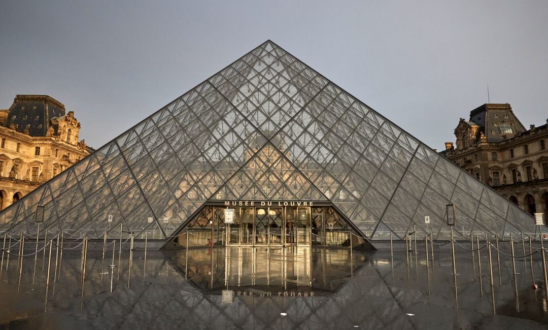 Museo del Louvre en París, el más visitado del mundo.