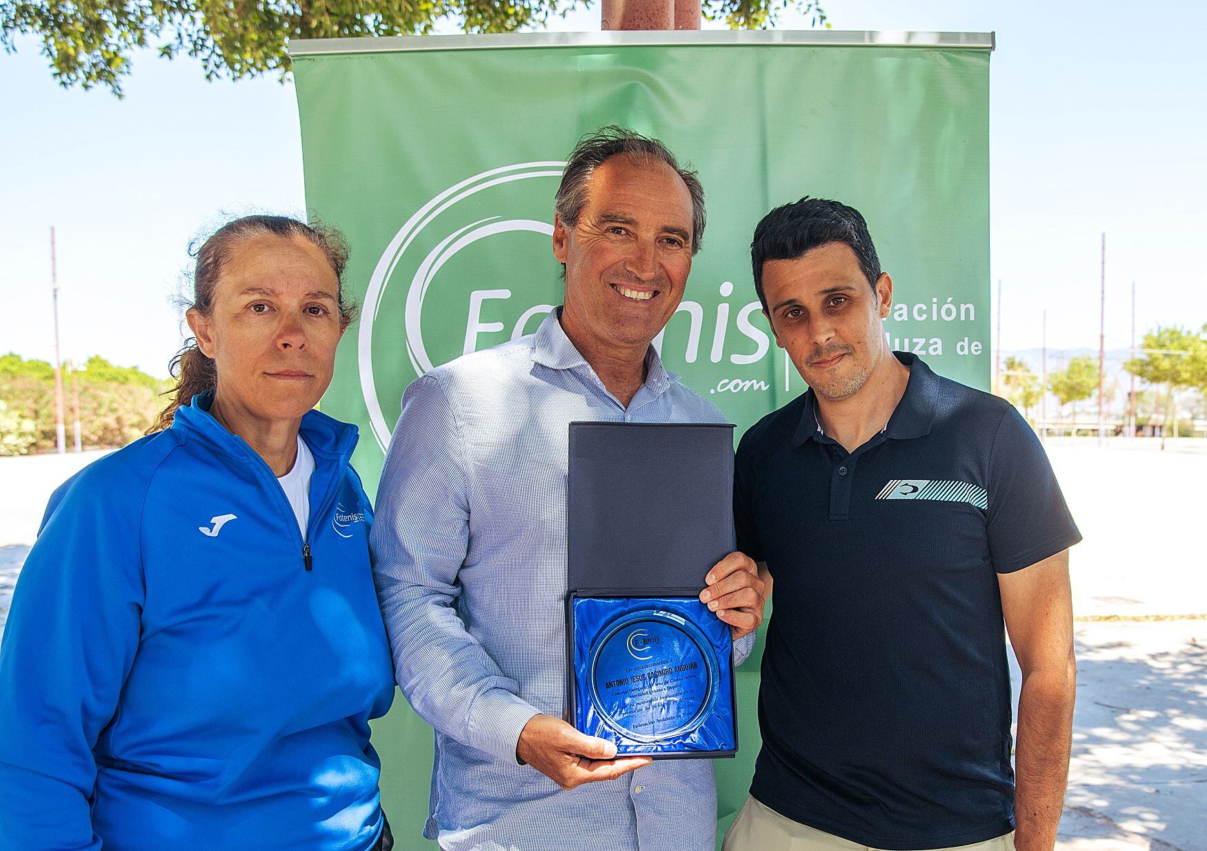 El reconocimiento por parte del concejal a los delegados del Pickleball