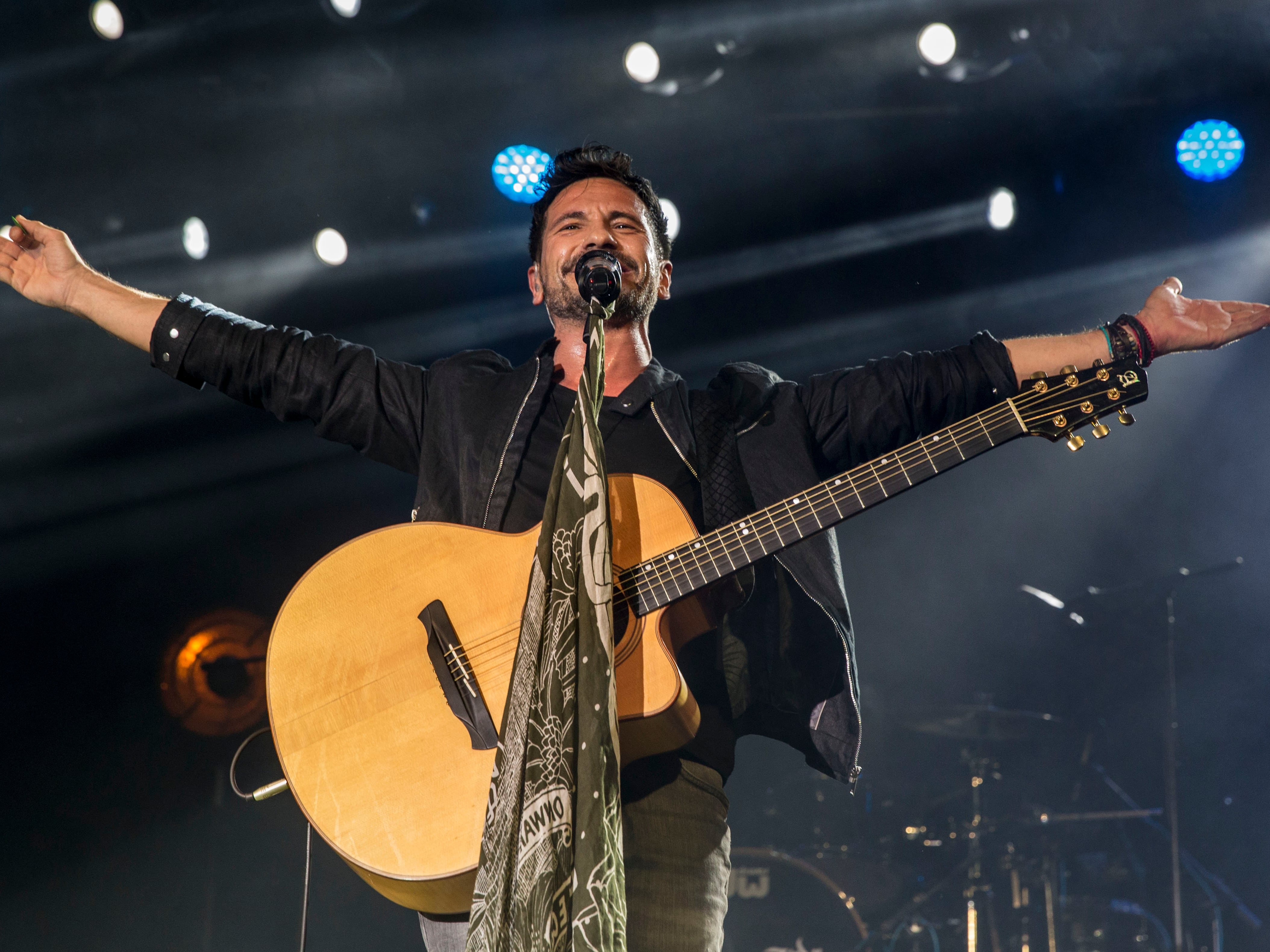 David DeMaría en concierto.