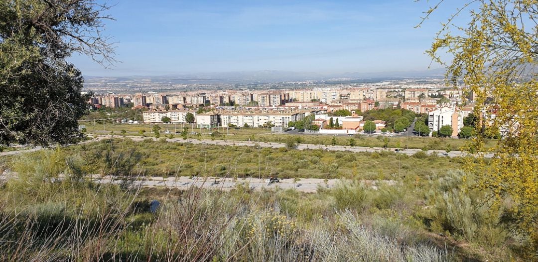 Vista de Granada desde la zona norte