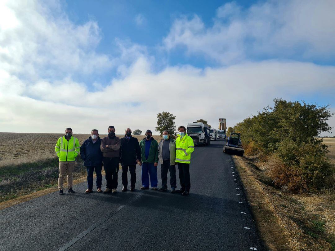 Visita a las obras