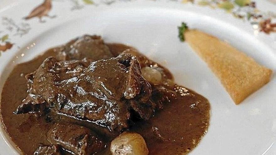 Cocina cinegética con el recetario tradicional en el restaurante La Pepa