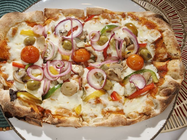 Las pizzas ocupan un lugar de honor en Tre Sorelle