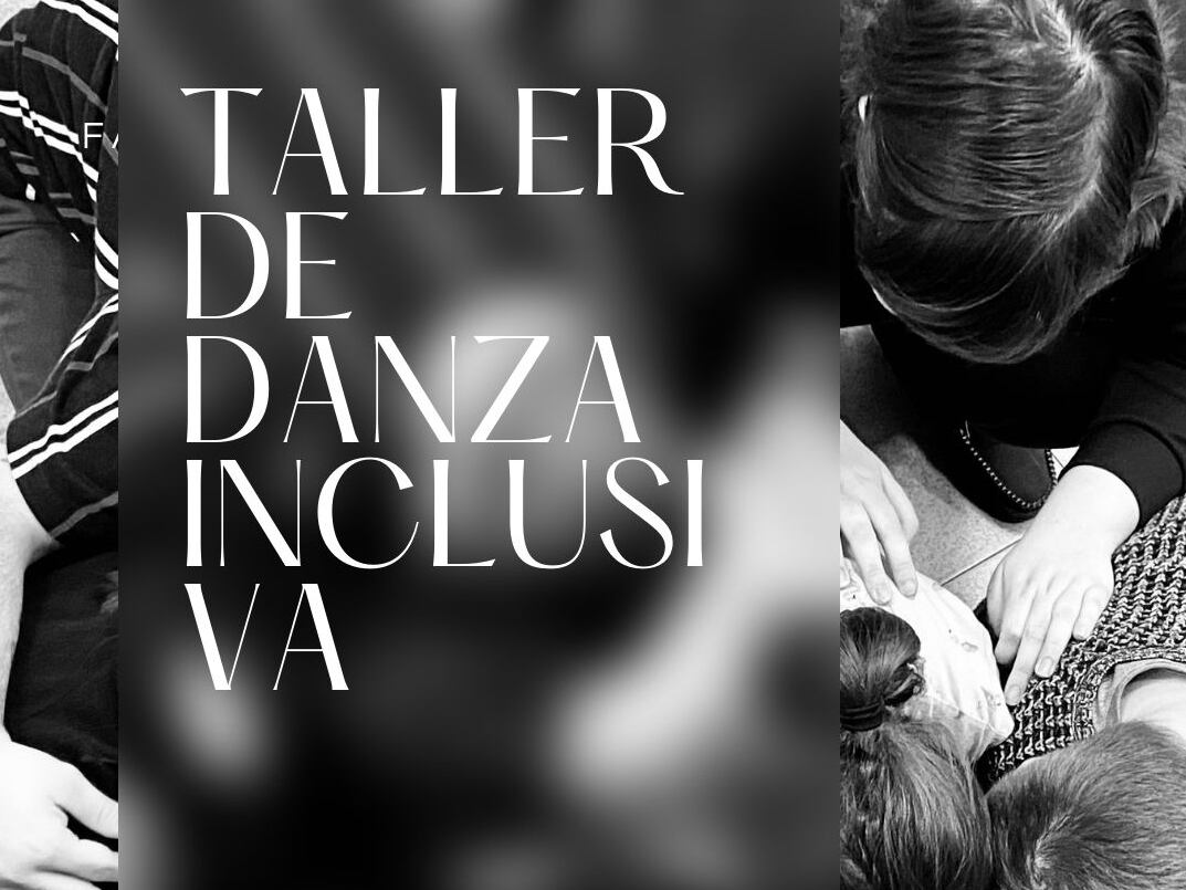 Cartel del Taller de Danza Inclusiva en Huesca