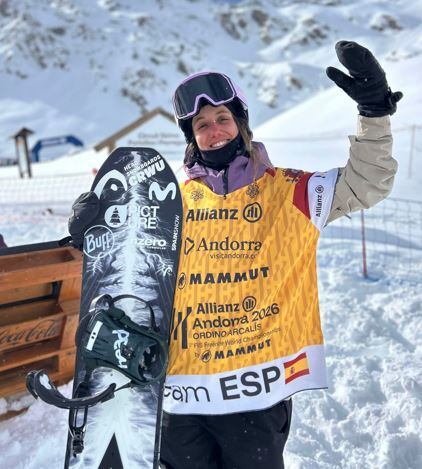 Núria Castán consiguió su primera medalla en un Mundial