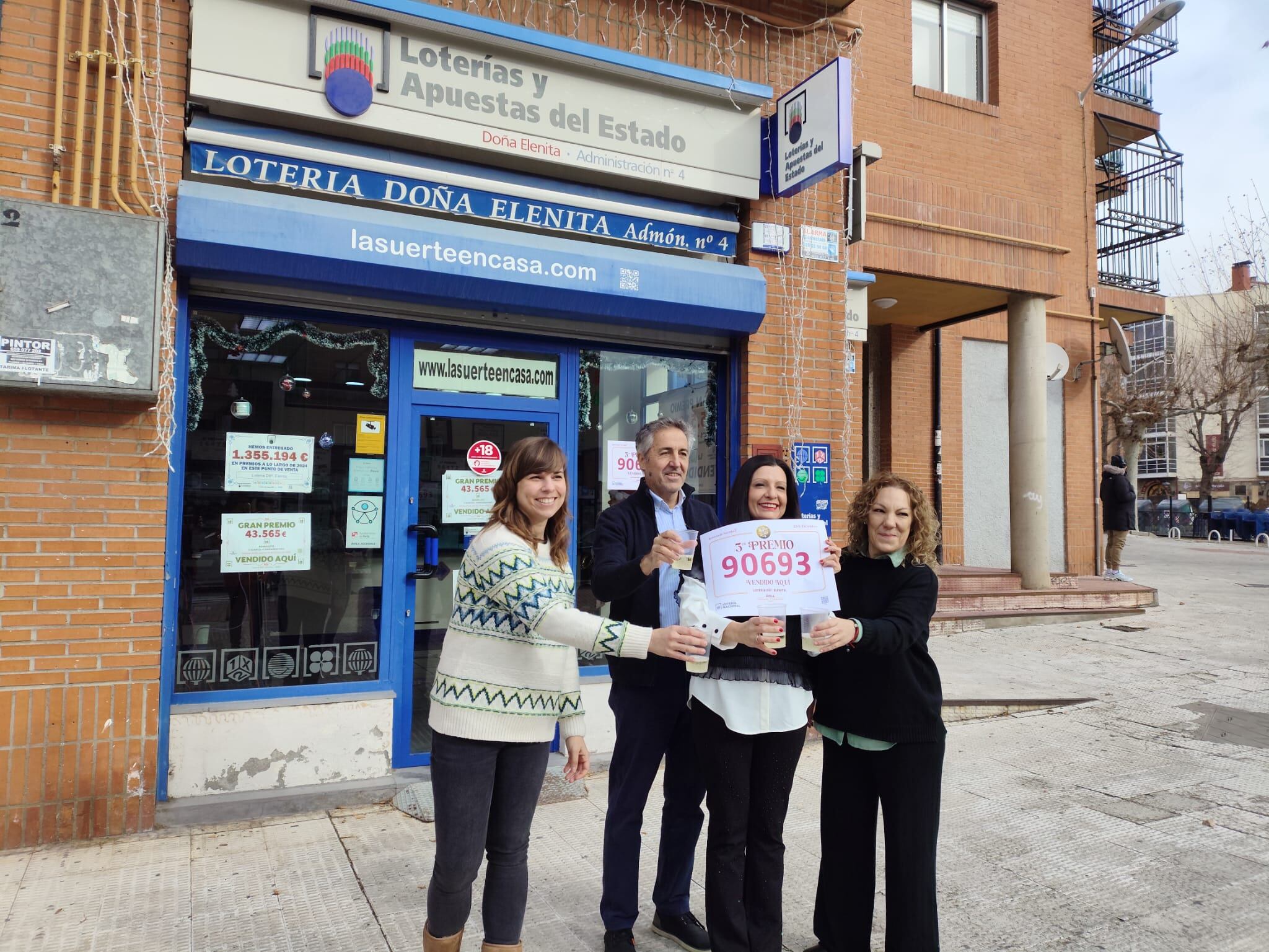 Administración Doña Elenita en Ávila que ha dado un tercer premio