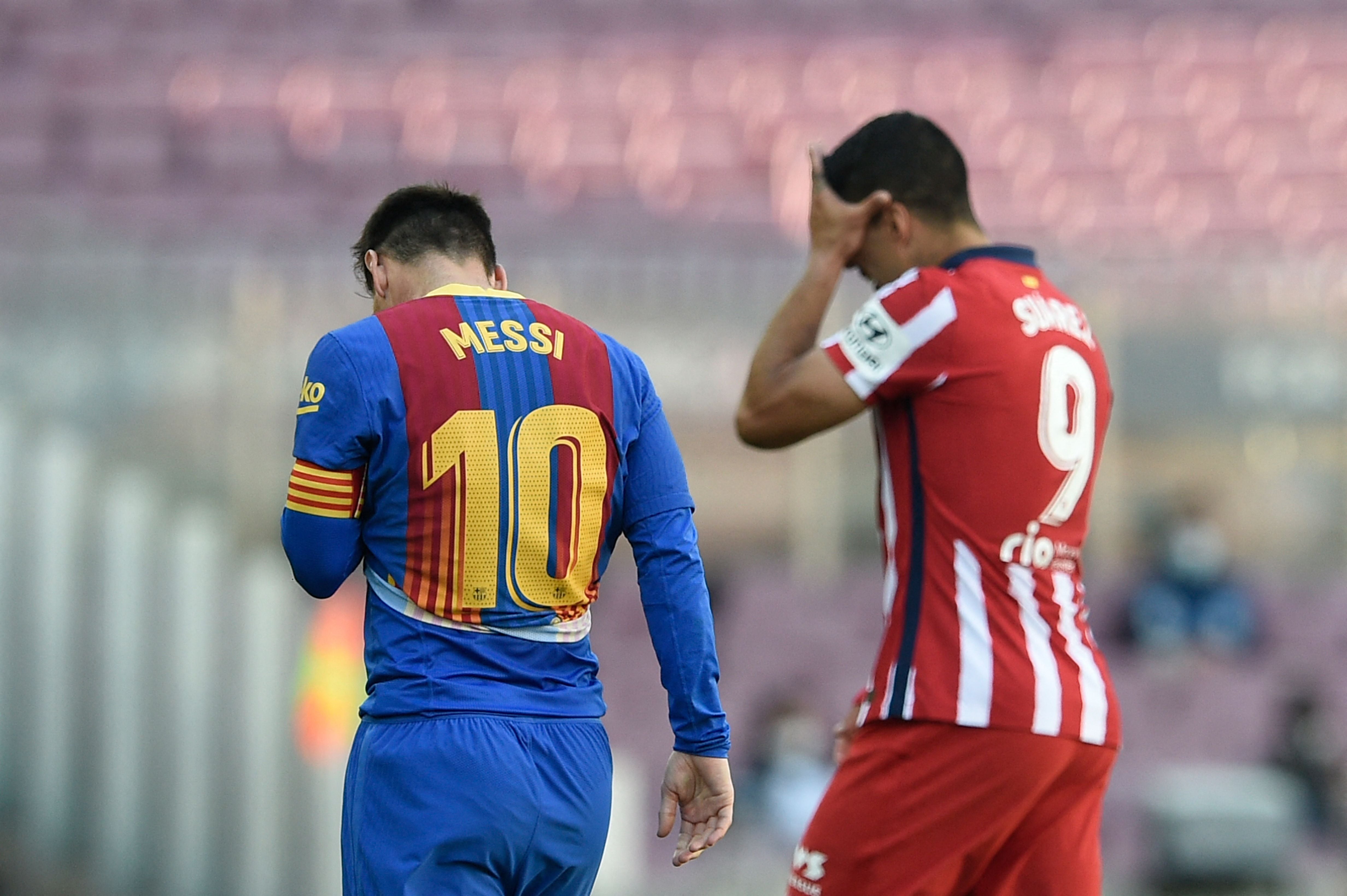 Leo Messi y Luis Suárez, en un Barça-Atlético de Madrid