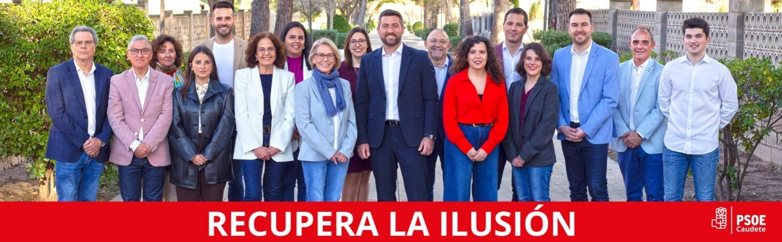 Candidatura del PSOE de Caudete