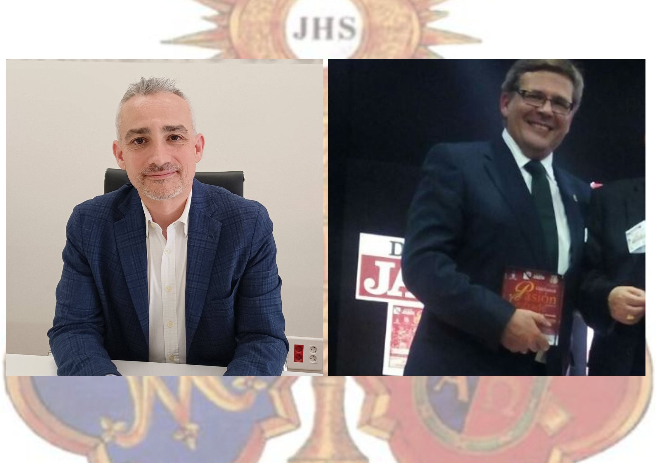 Javier Palacios y Juan Francisco Cuevas, candidatos a la presidencia de la Agrupación de Hermandades y Cofradías de Linares.