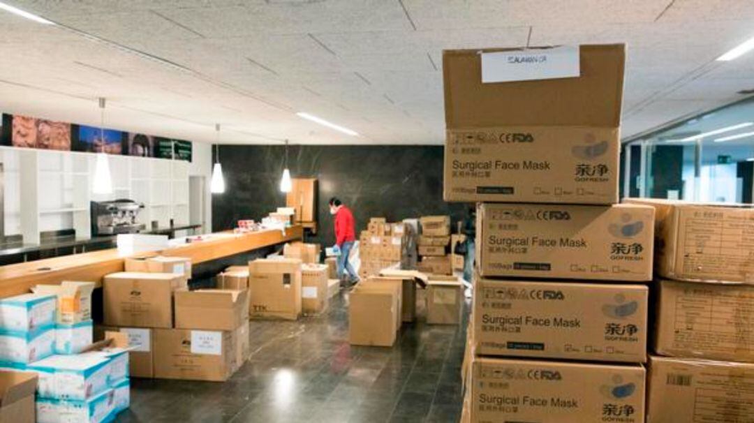 Almacén de distribución de mercancías