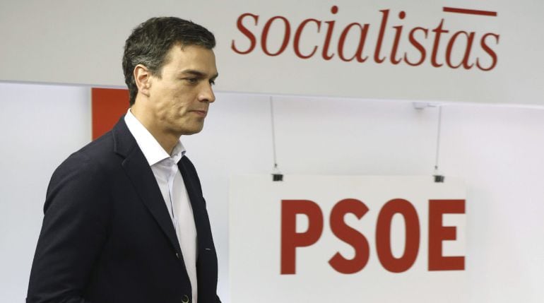 El líder del PSOE y candidato a la Presidencia del Gobierno, Pedro Sánchez