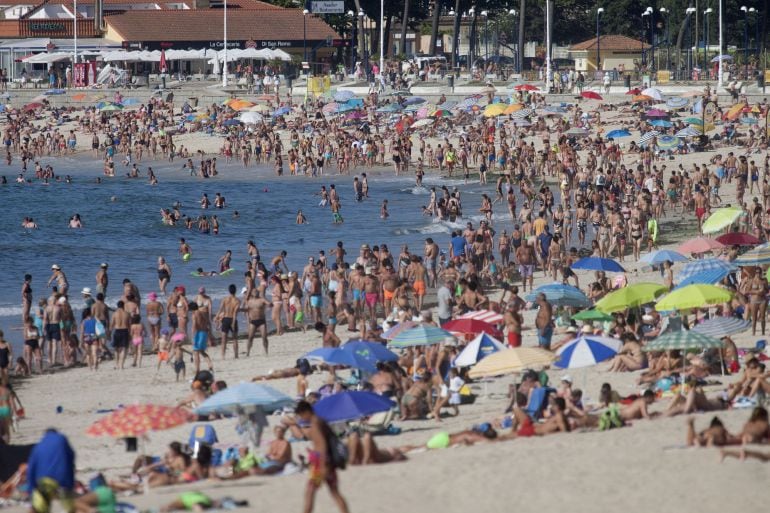 Playa de Samil (Vigo).