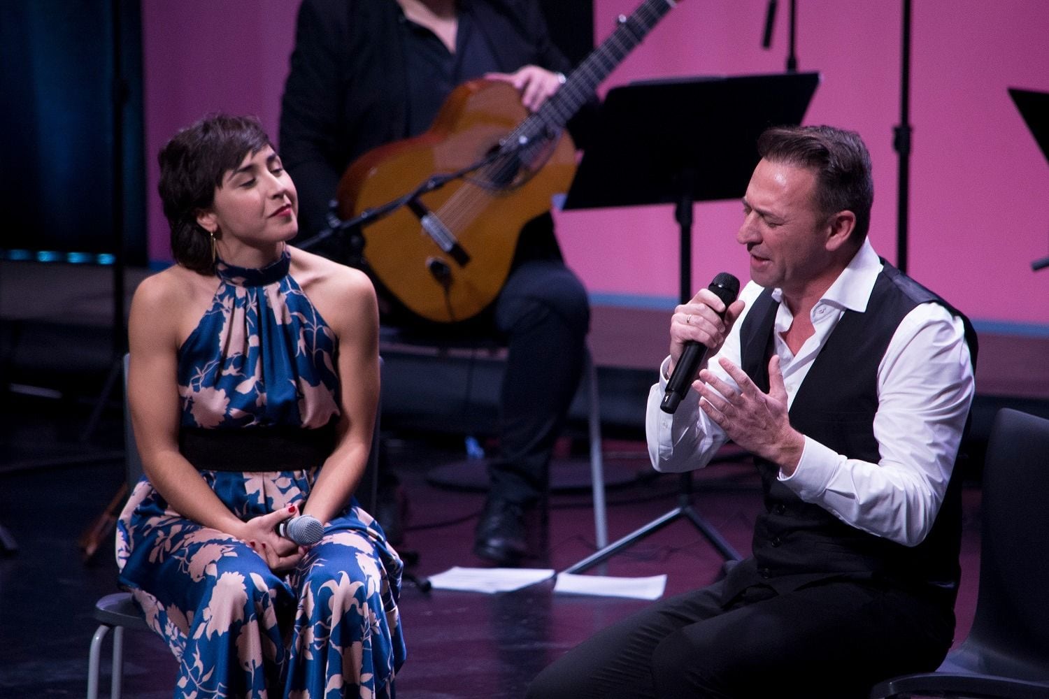 Un momento de la gala de Roberto Ciria y sus amigos, a beneficio de Aspanoa