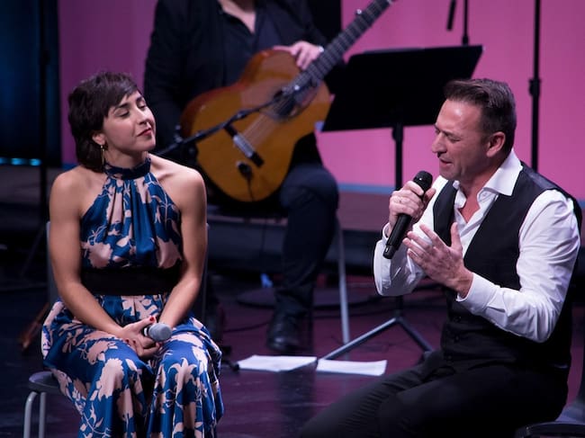 Un momento de la gala de Roberto Ciria y sus amigos, a beneficio de Aspanoa