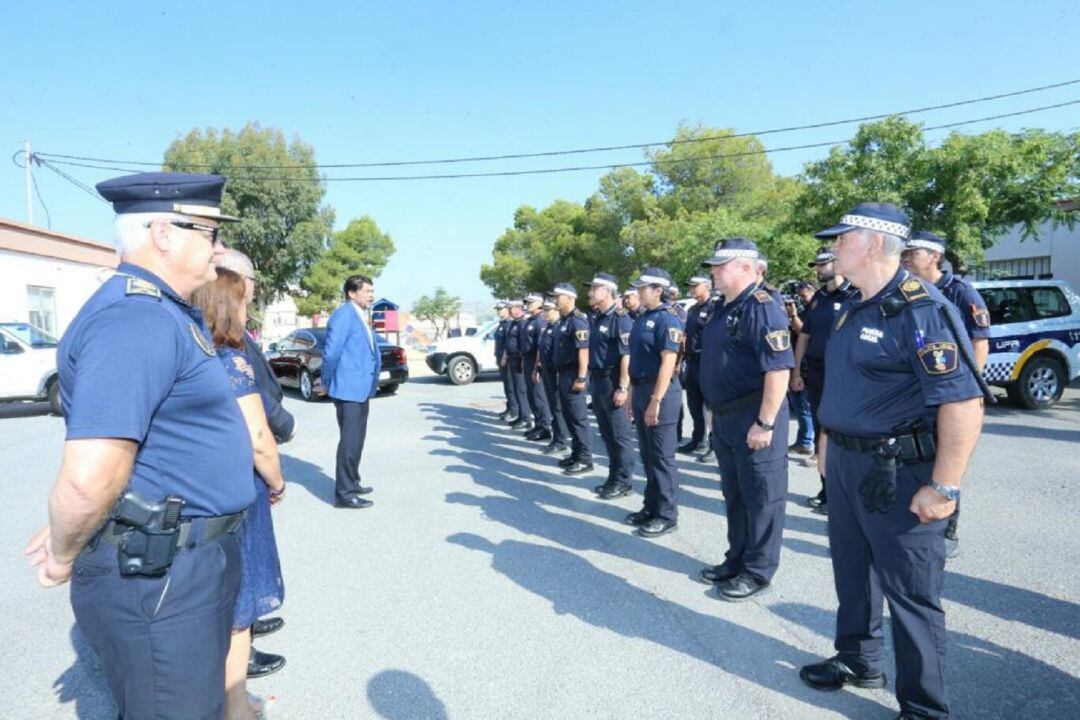 Agentes de la unidad de Partidas Rurales de la Policía Local