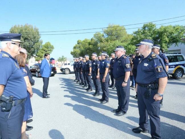 Agentes de la unidad de Partidas Rurales de la Policía Local