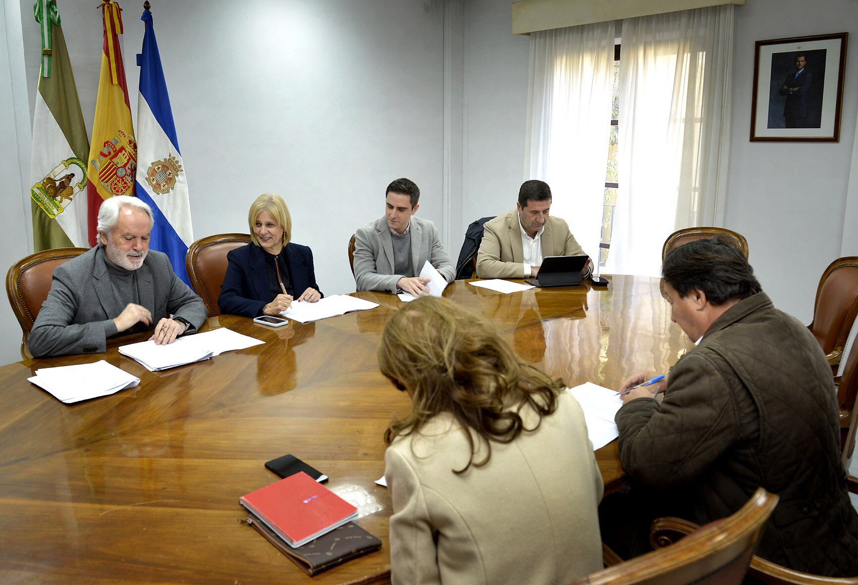 Junta de gobierno local en la que se han aprobado los nuevos criterios de ventas forzosas