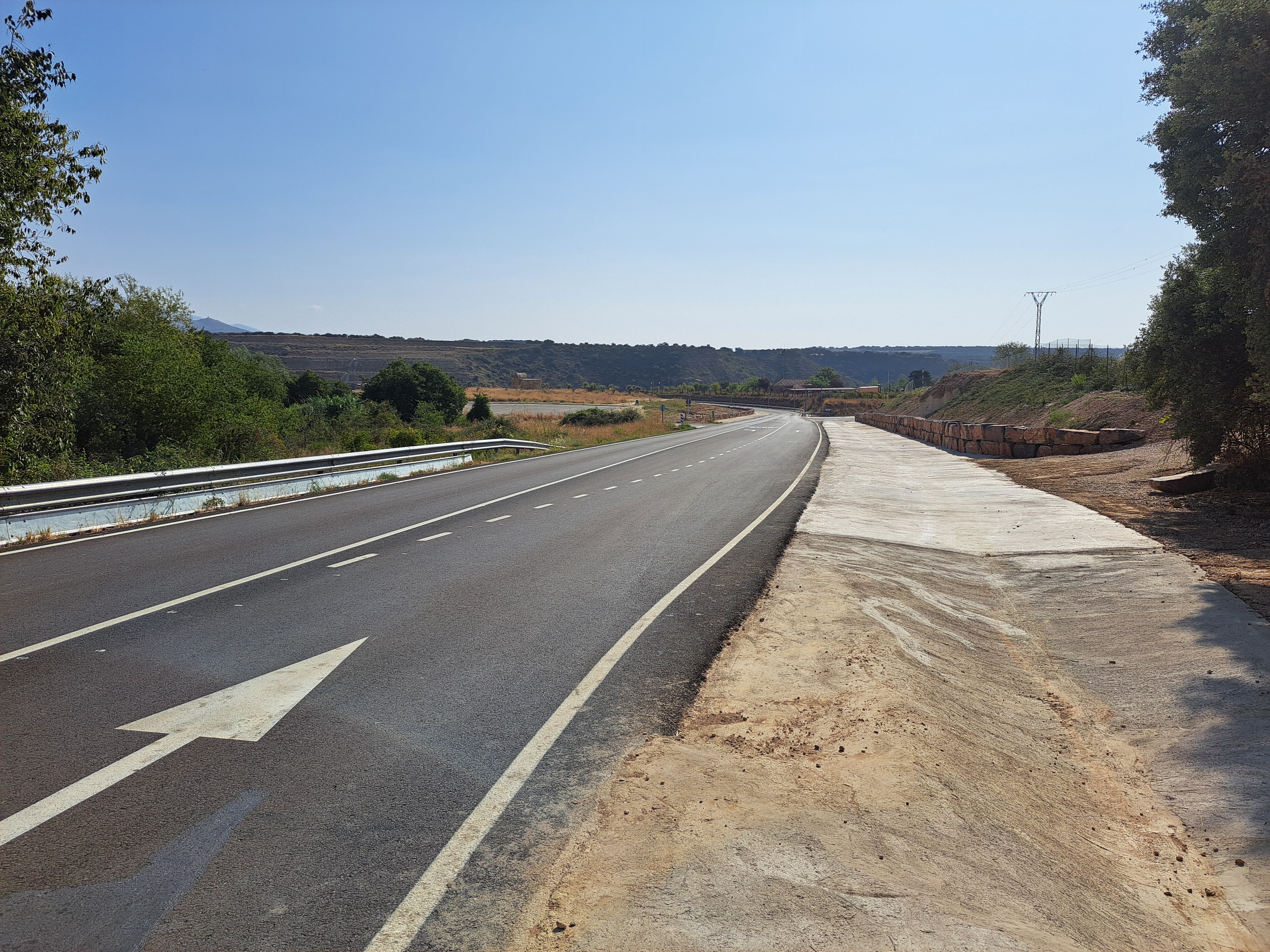 Carretera de Fornillos, en la que se actuará