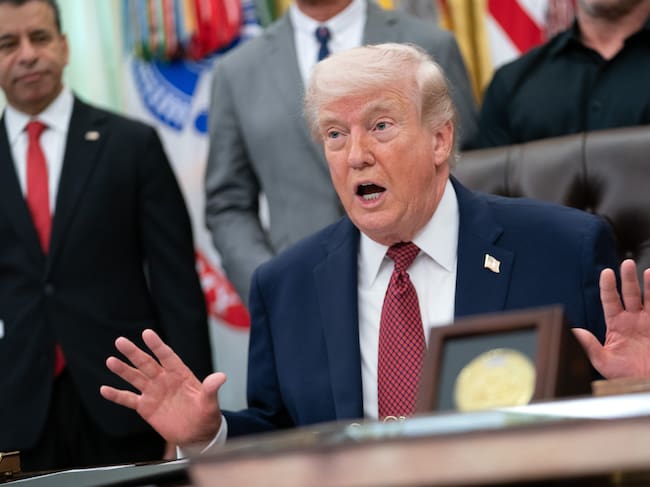 Donald Trump en la Casa Blanca