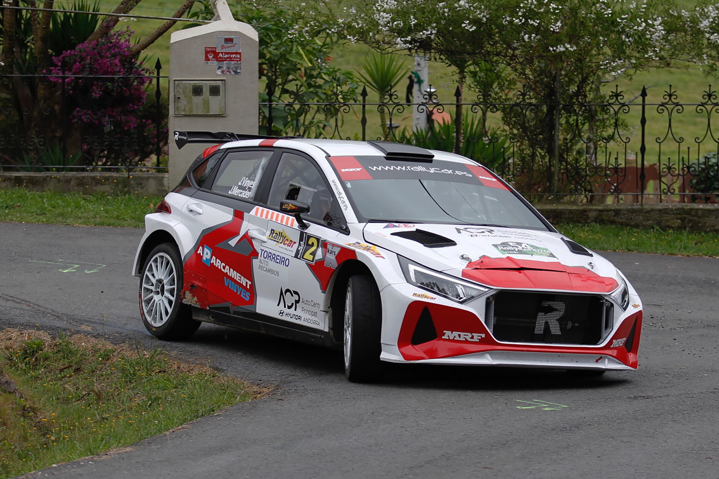 Joan Vinyes i Jordi Mercader, a Ferrol.