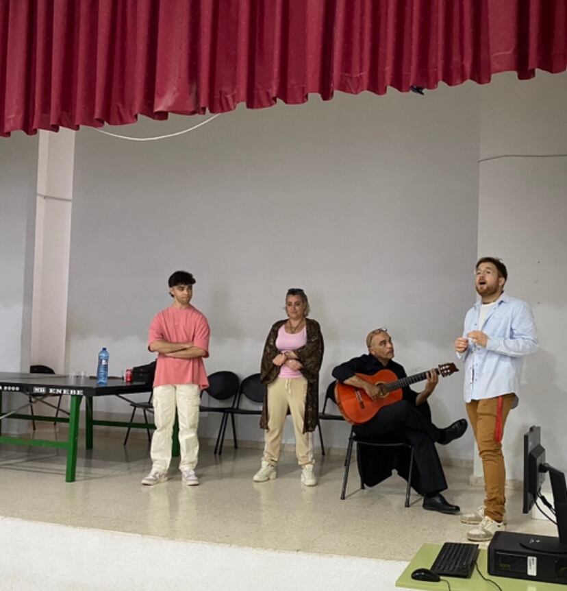 Actuación en el IES Ricardo Ortega 24-04-2023