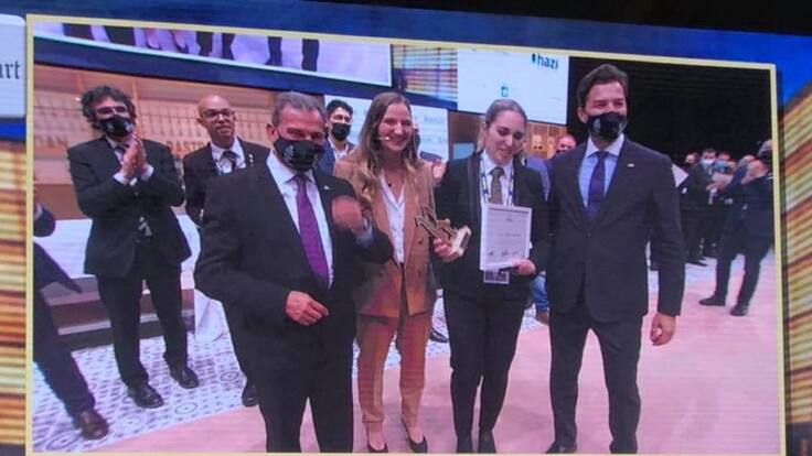 La sumiller peñafielense, Elia María Arranz, repasa en Hoy por Hoy Peñafiel su galardón de la 'Runiart Sommelier Challenge' en la San Sebastián Gasstronomika