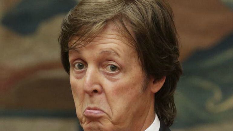 El intérprete británico Paul McCartney.