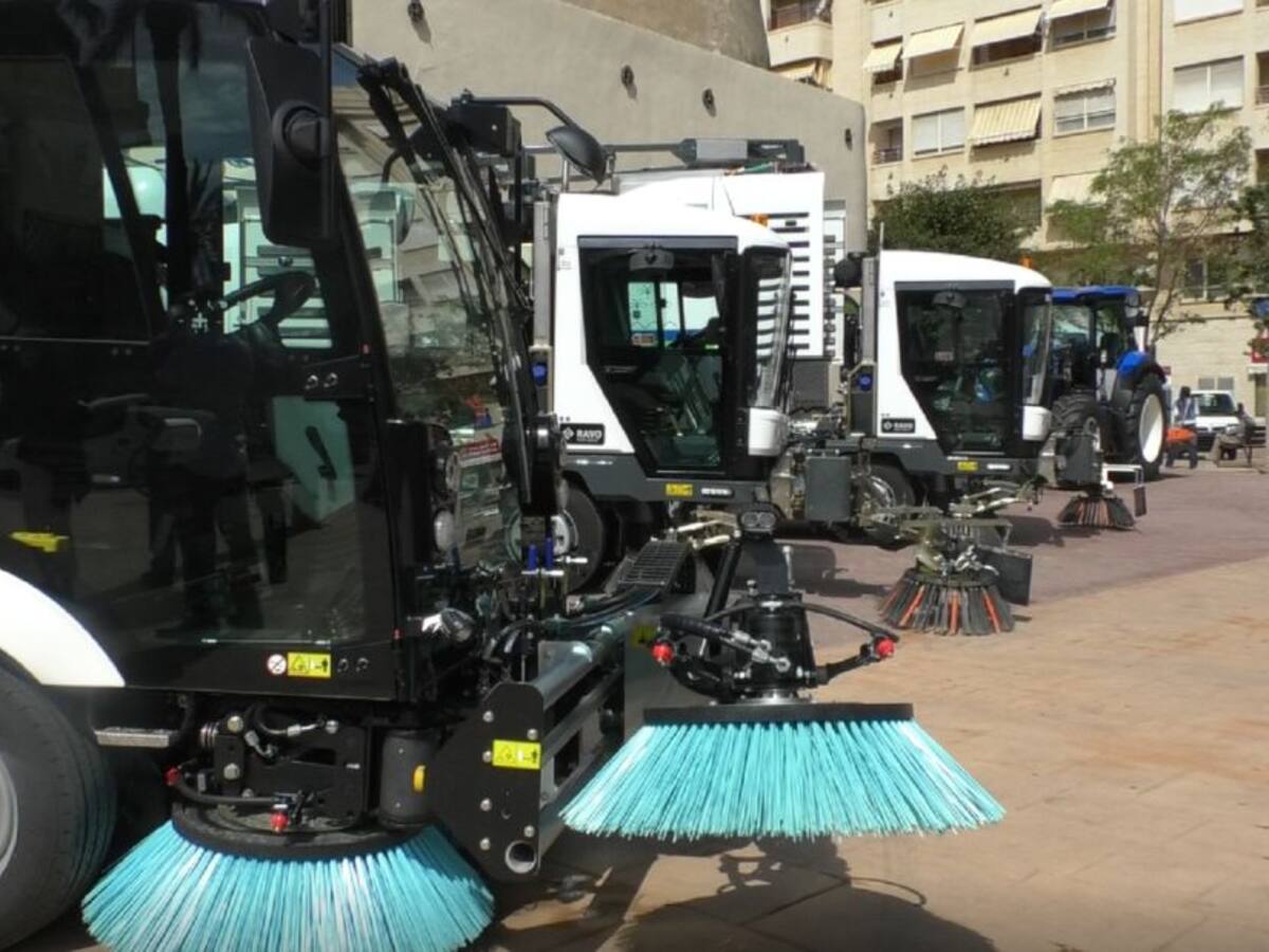 Se pone en marcha el nuevo servicio de limpieza en Elche