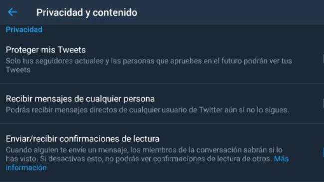 Nuevas condiciones de Twitter.