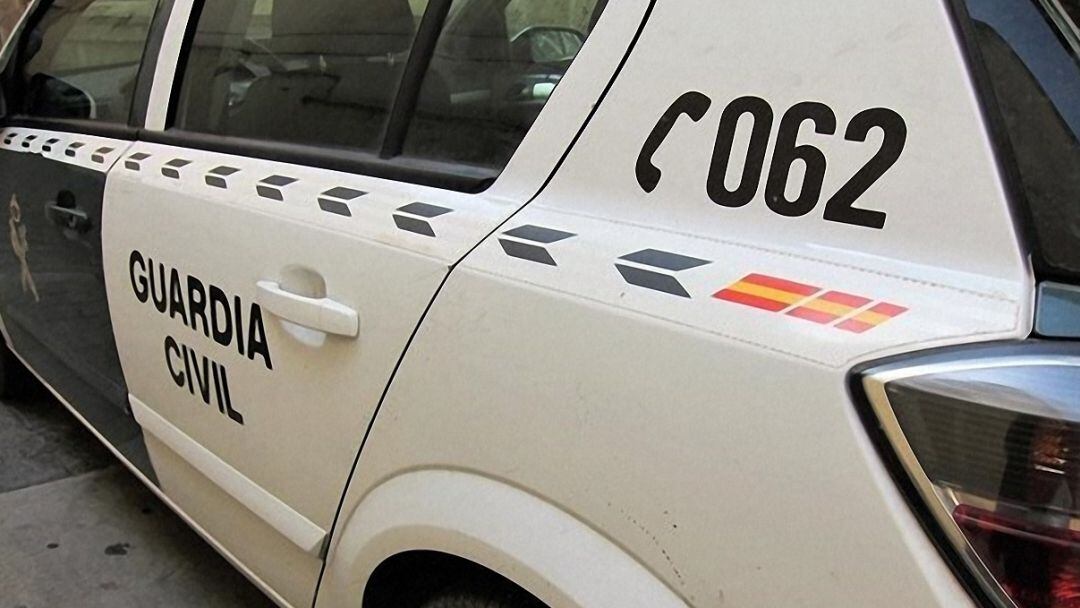 Vehículo de la Guardia Civil.