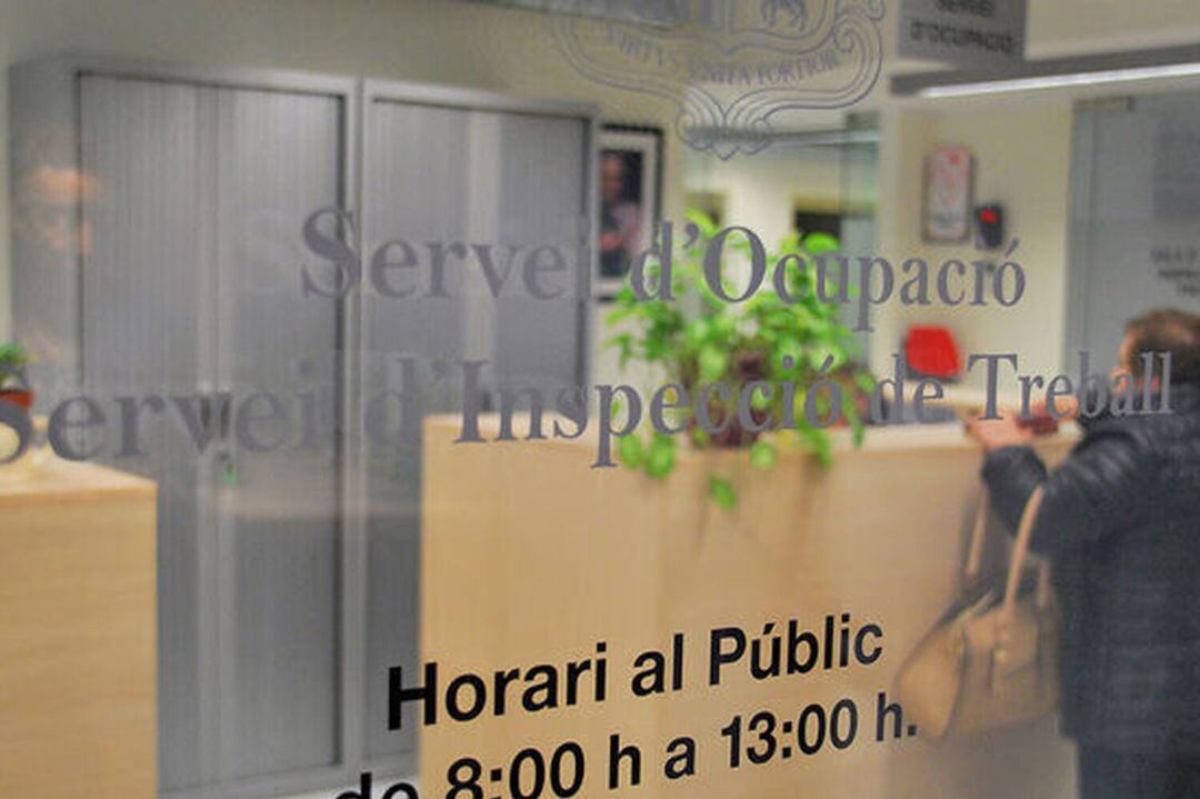 Oficina del Servei d&#039;Ocupació. 