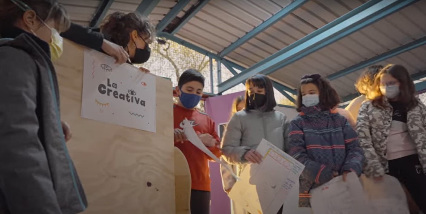 Los niños y niñas de Parla han decidido llamar a su nuevo centro &#039;La Creativa&#039;