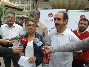 Anika Luján y Daniel Innerarity, candidatos de Geroa Bai