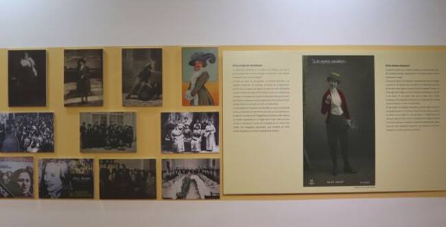 Fotografías incluidas en la muestra 'Imagen de mujer en el AHPA'