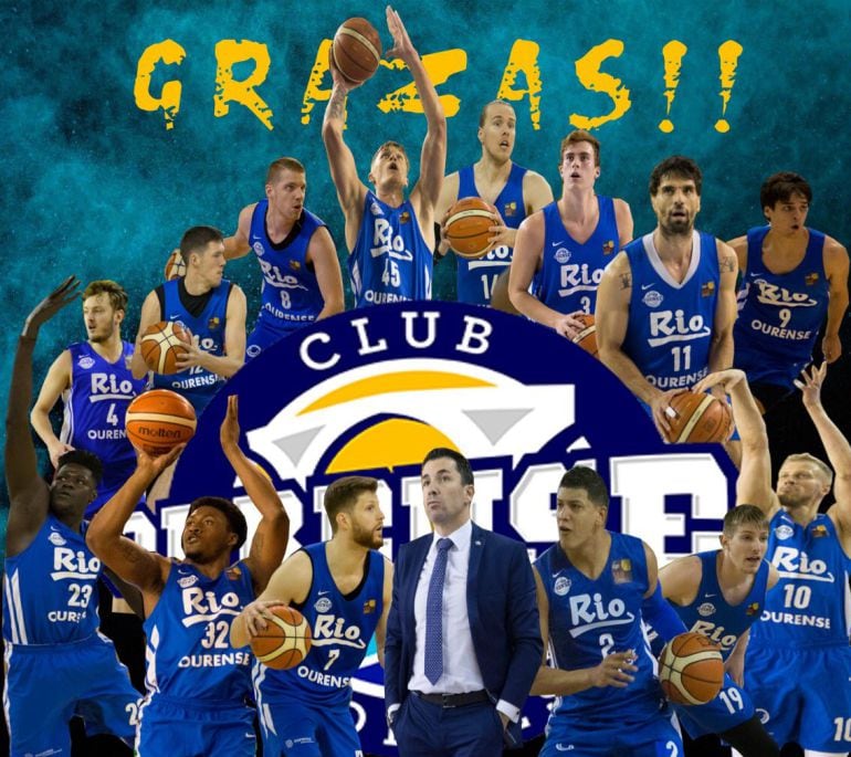 El Club Ourense Baloncesto, cumplió su objetivo de esta temporada, la permanencia a falta de una jornada para finalizar la liga LEB Oro. Pese a la derrota en el Pazo, frente al equipo de la Palma, el COB, seguirá para la próxima temporada en esta categorí