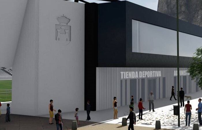 Maqueta del nuevo estadio Ciudad de La Línea