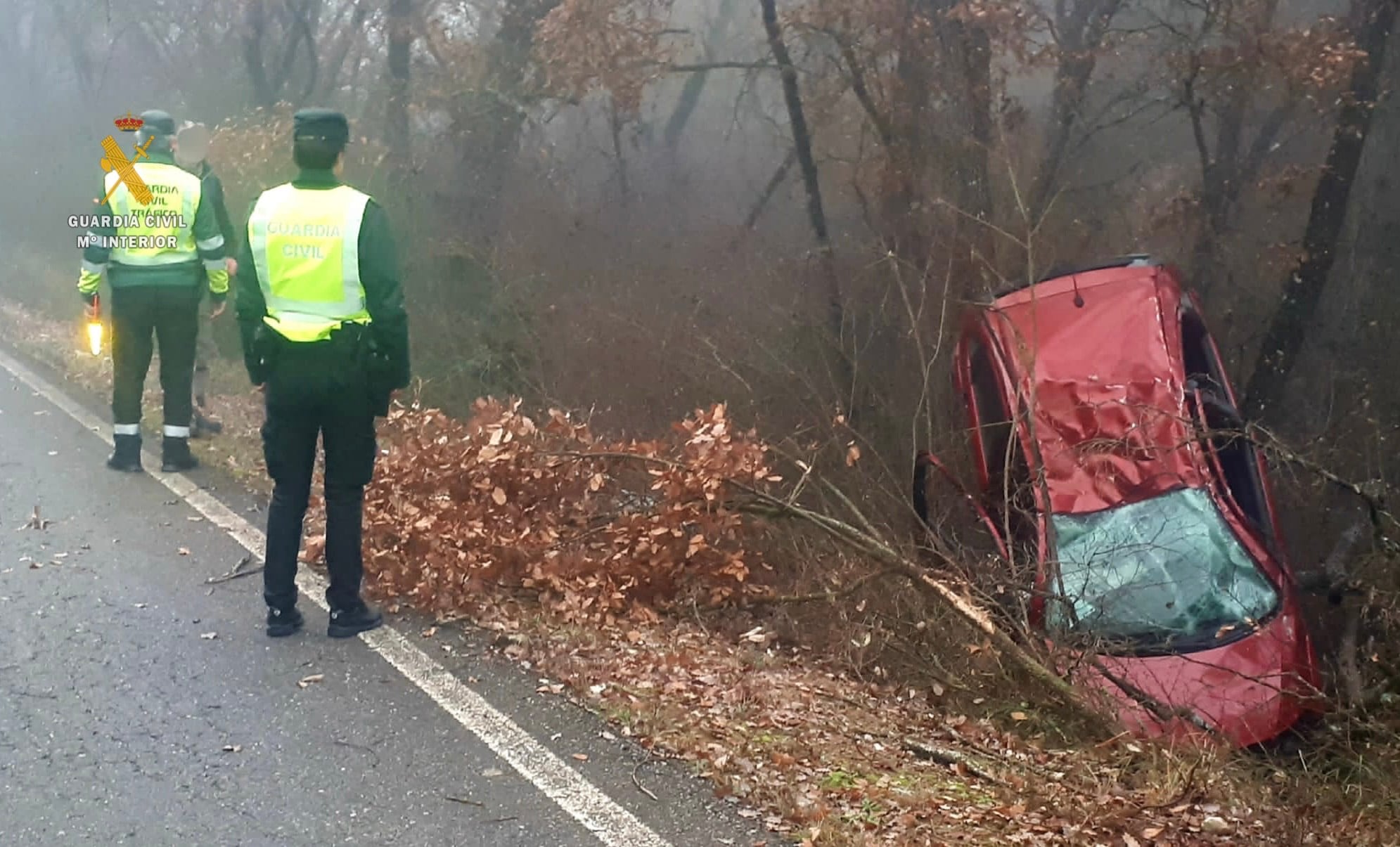 Accidente de tráfico en Secastilla