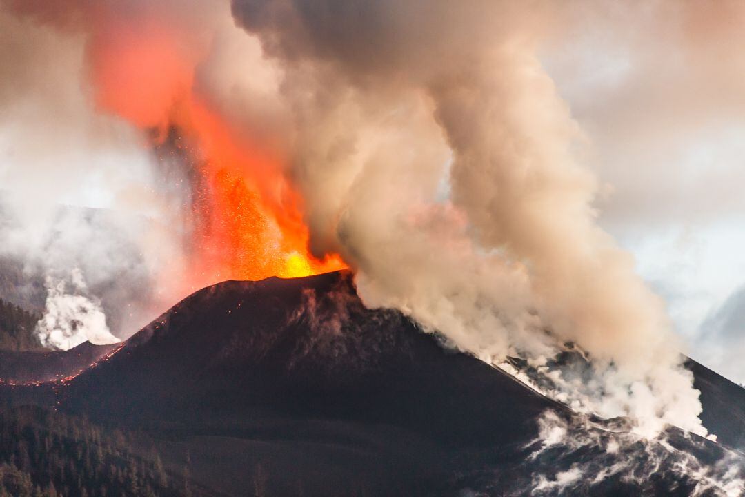 Imagen de archivo del volcán de La Palma