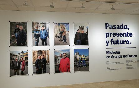 Dos generaciones de trabajadores de Michelin