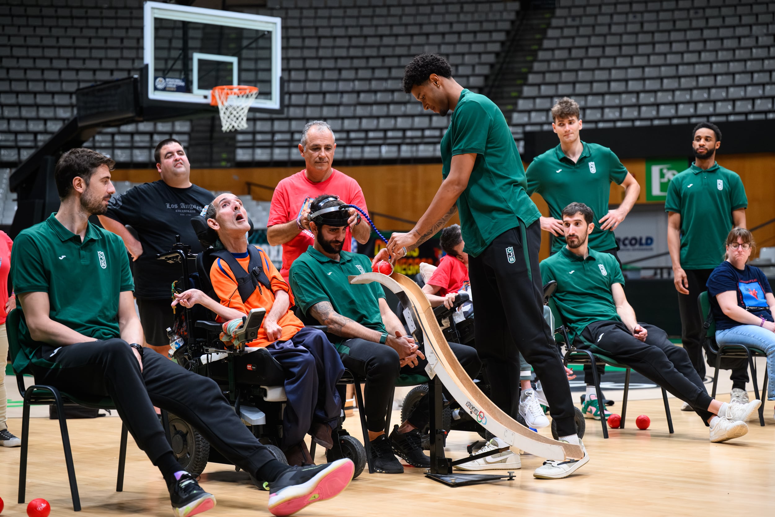 Experiencia de ASPROMIVISE con el Joventut de Badalona