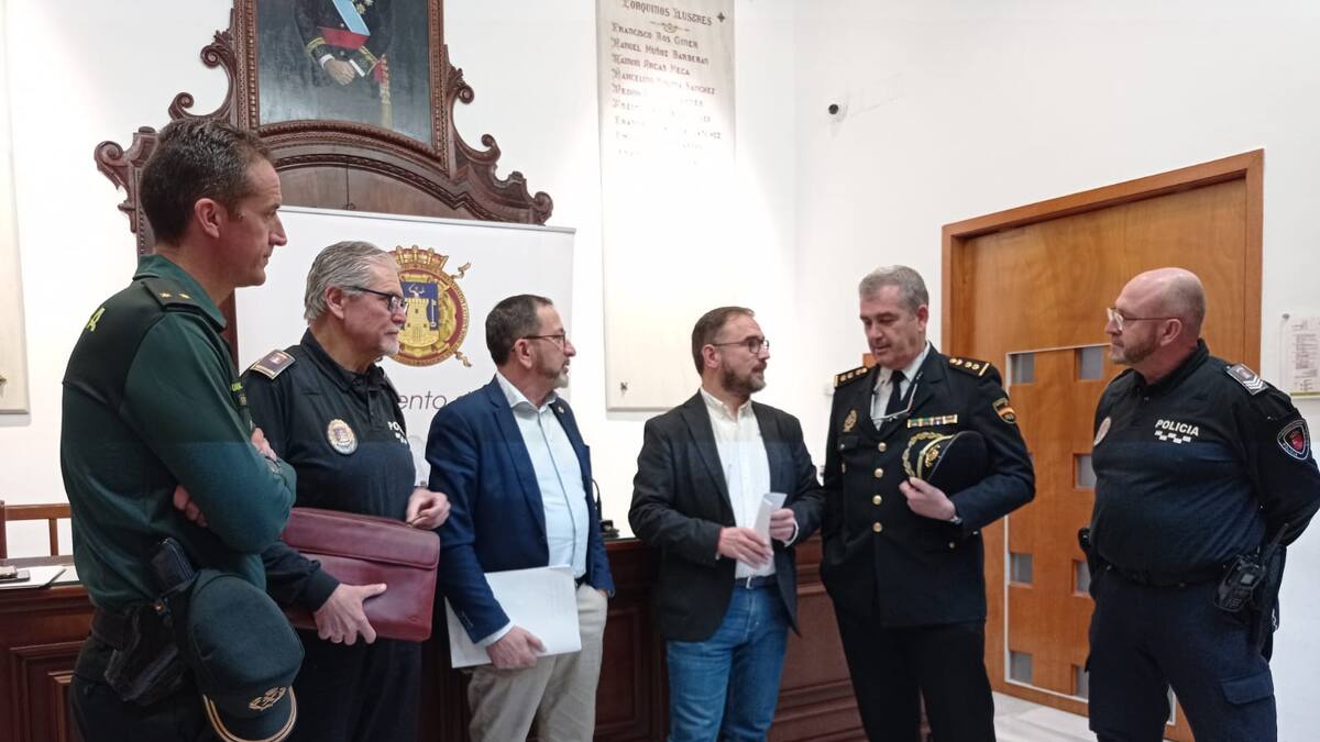 Más de 400 efectivos en el dispositivo de seguridad de la Semana Santa de Lorca