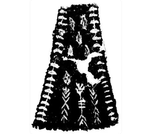 Inscripciones descubiertas en una cerámica en el centro de China.