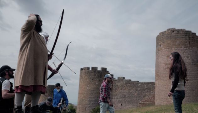 La película ya ha rodado varias escenas en el castillo de Loarre, en Huesca.