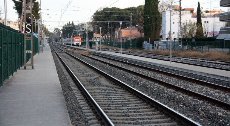 Foto d&#039;arxiu de l&#039;estació de Salou.